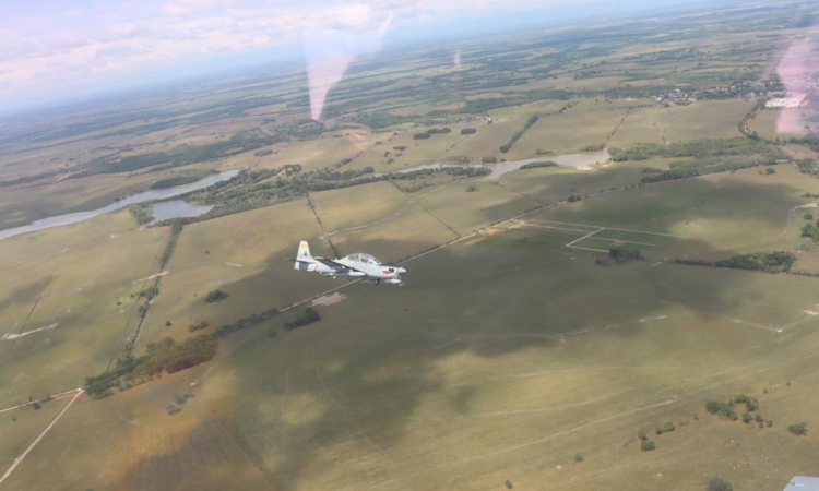 Vigilancia aérea fortalece el retorno seguro desde los Llanos Orientales