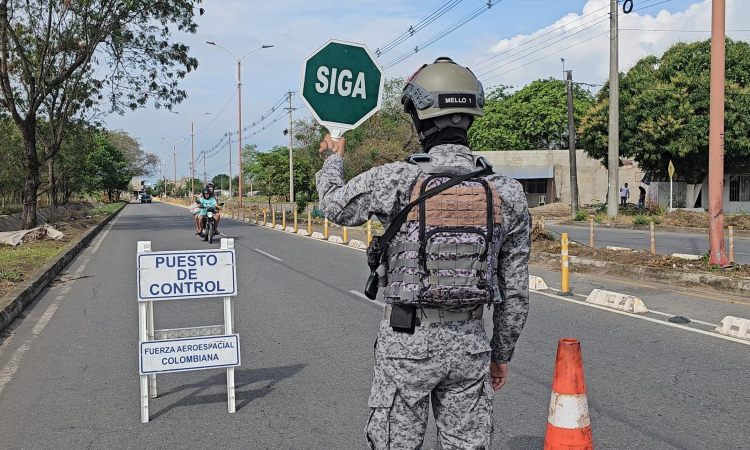 Control y vigilancia estratégica durante la semana mayor en la  Orinoquía colombiana
