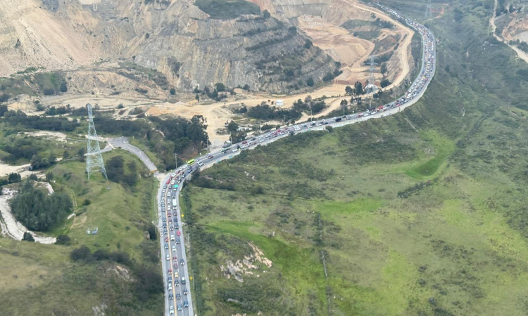 Desde el aire reforzamos seguridad del “Plan retorno” Semana Santa en Bogotá