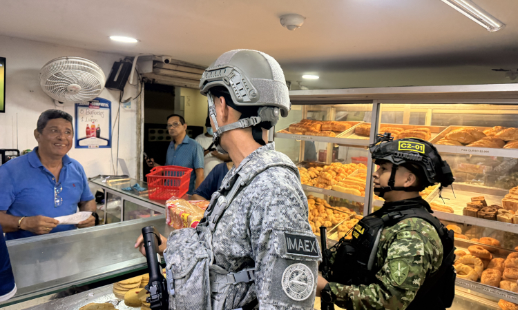 Patrullajes contra la extorsión en Malambo son realizados por la Fuerza Pública