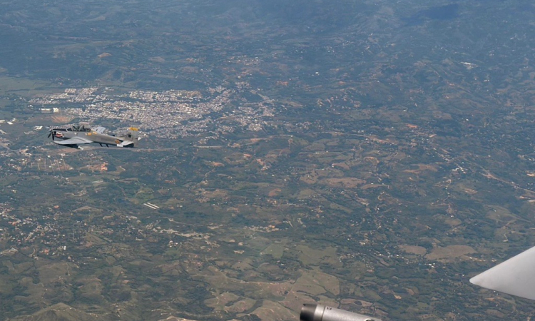 Operaciones aéreas mantienen control y monitoreo constante en el suroccidente colombiano