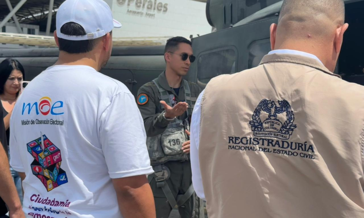 Capacidades aéreas respaldan la seguridad y el normal desarrollo de la jornada electoral