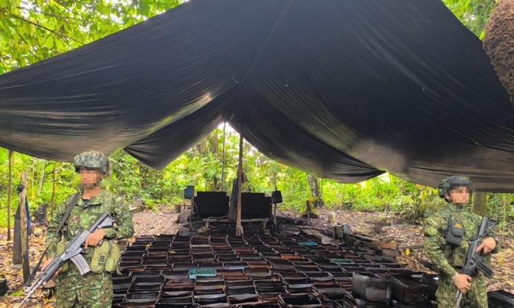 Destruido laboratorio con insumos para el narcotráfico en Puerto Leguízamo, Putumayo