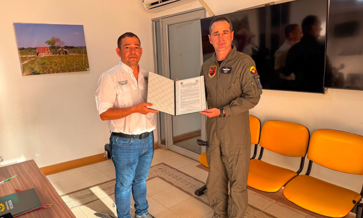 Compromiso del Grupo Aéreo del Oriente fue reconocido por la Gobernación del Vichada