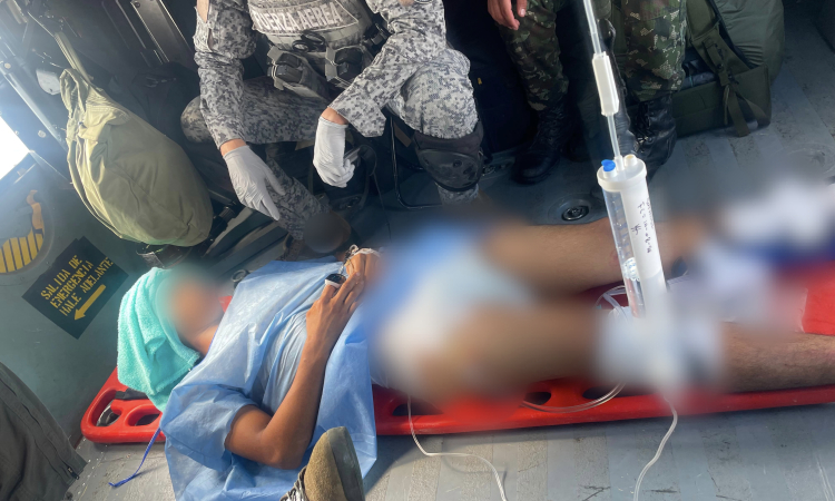 Traslado en helicóptero salvó vida de adolescente herido por explosivo en Tibú 