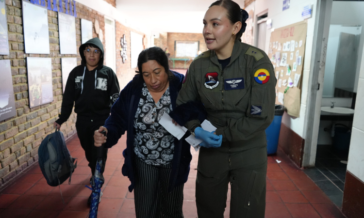 1.280 atenciones acercaron servicios de salud y bienestar a la comunidad de Sesquilé