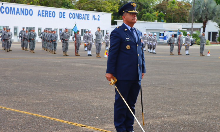 El Comando Aéreo de Combate No. 2 tiene nuevo Comandante