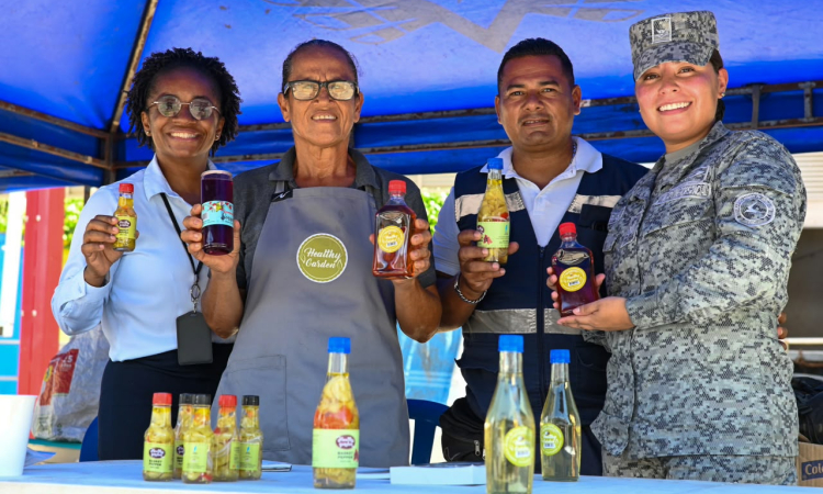 Farmer Market impulsa emprendimientos locales de Rock Hole en San Andrés