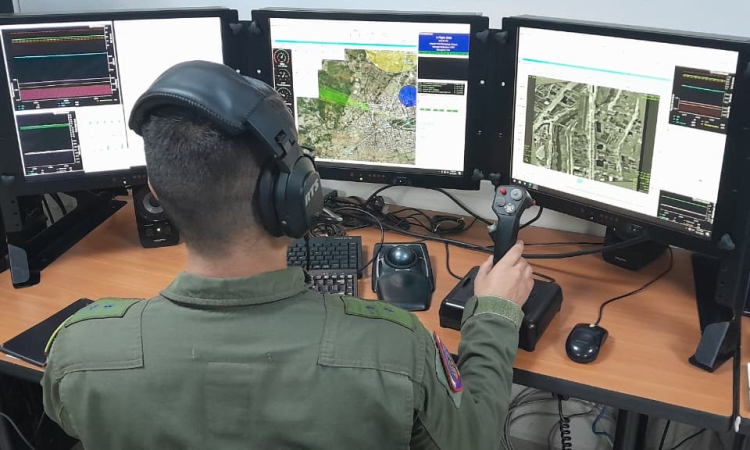 Vigilancia aérea acompañó la protesta pacífica en Cali 