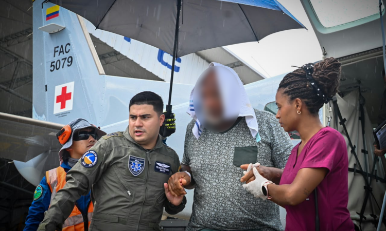 Paciente accidentado en Providencia fue trasladado por vía aérea a San Andrés