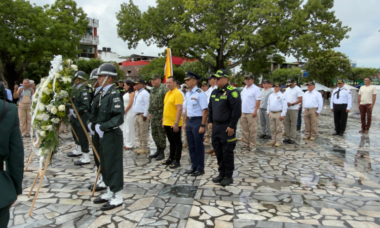 En Melgar se rindió homenaje a los veteranos de la Fuerza Pública