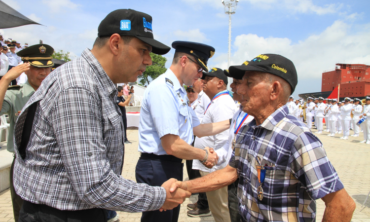 Barranquilla conmemoró el día del veterano