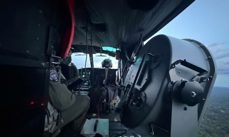 Vigilancia aérea acompañó la protesta pacífica en el Caquetá y Putumayo