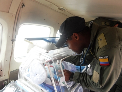 Fuerza Aérea Colombiana continúa salvando vidas en el Amazonas