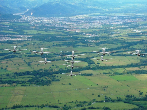 CACOM-2 garantiza la vigilancia aérea durante la Semana Mayor