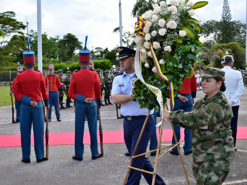 Fuerza Aérea Colombiana rindió un homenaje a los héroes caídos en cumplimiento del deber en el departamento del Meta