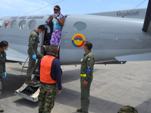 El "Ángel Guardián del Caribe" Realiza Traslado Aeromédico desde Providencia