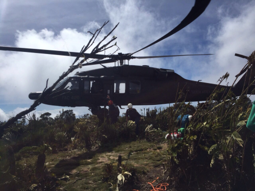 Fuerza Aérea participa en búsqueda de Geólogo desaparecido en Antioquia 