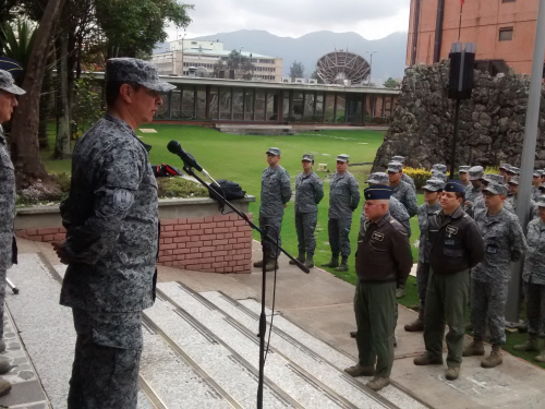 Comandante de la Fuerza Aérea Colombiana se reúne con Oficiales y Suboficiales 