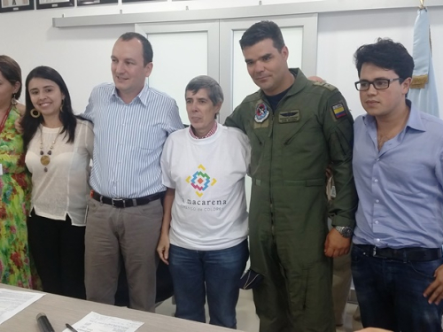Innovador proyecto en La Macarena está realizando la Fuerza Aérea junto a entidades estatales y privadas