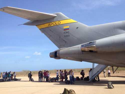 Force Aérienne déploie ses ailes à la communauté Wayuu 