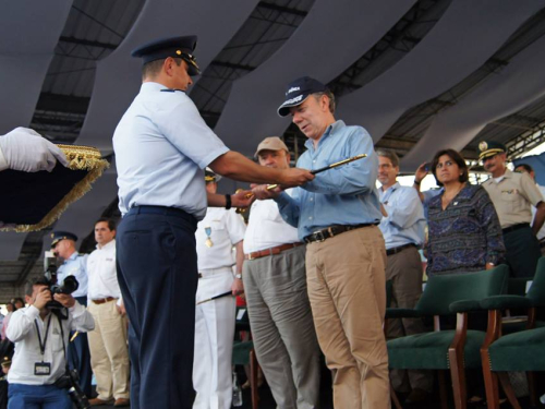 Ceremonia 96 años Fuerza Aérea Colombiana