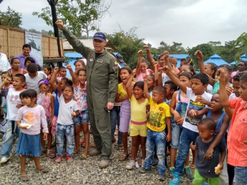 Fuerza Aérea Colombiana se prepara para llenar de alegría y esperanza a los habitantes de Anorí