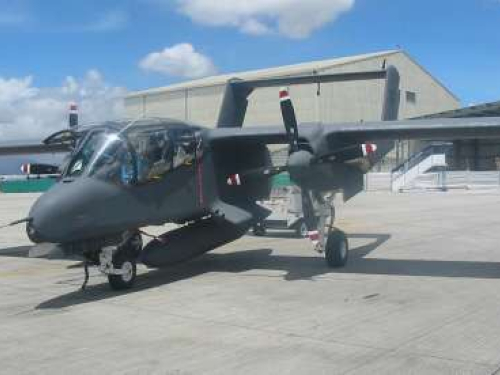  Aeronave Bronco OV-10 cumple su ciclo en la Fuerza Aérea