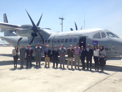 CATAM recibe avión C-295 después del Mantenimiento Mayor