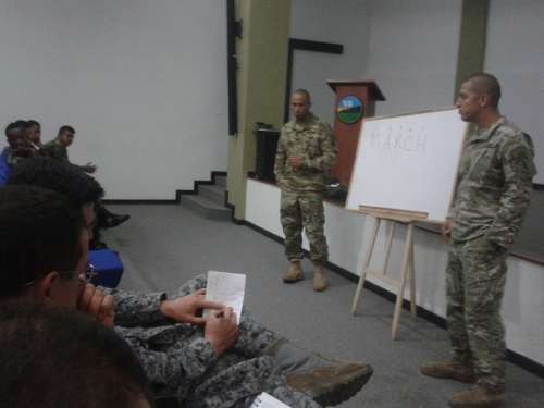 El CACOM 5 y la VII División del Ejército participan en seminario de Operaciones Sicológicas