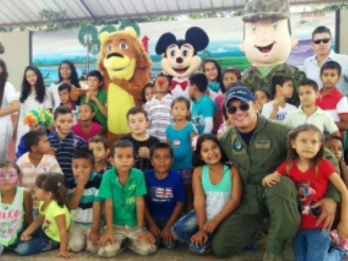 Fuerza Aérea, Ejército Nacional y Comando General benefician a 1.773 habitantes de Villavicencio