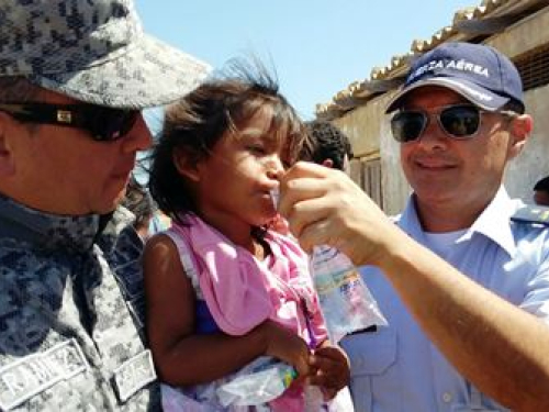 Fuerza Aérea benefició a mas de mil indígenas en Jornada de Apoyo al Desarrollo en la Alta Guajira