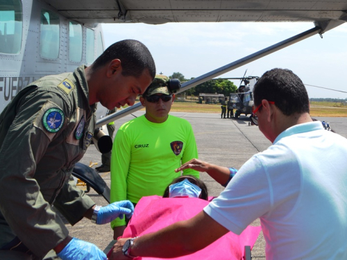 Paciente con malaria fue trasladada por la Fuerza Aérea desde Vichada