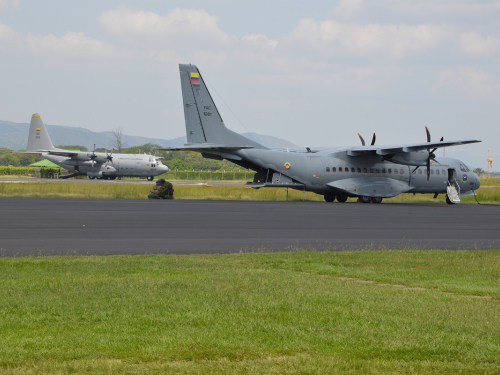 Aeronaves de CATAM por primera vez en ejercicio de entrenamiento "Infierno Rojo"