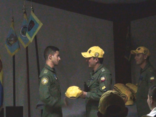 Bendición y entrega de Call-sign en el Comando Aéreo de Combate No.7
