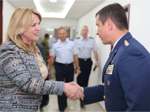 Comandante FAC se reunió con la Secretaria de la Fuerza Aérea de los Estados Unidos