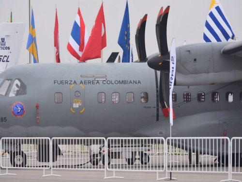 Sobresaliente participación del C-295 de la Fuerza Aérea Colombiana en Chile