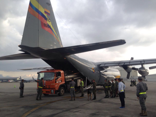Fuerza Aérea Colombiana le cumple a San Andrés