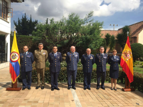 Fuerza Aérea Colombiana y Ejército del Aire Español firmarán entendimientos de cooperación