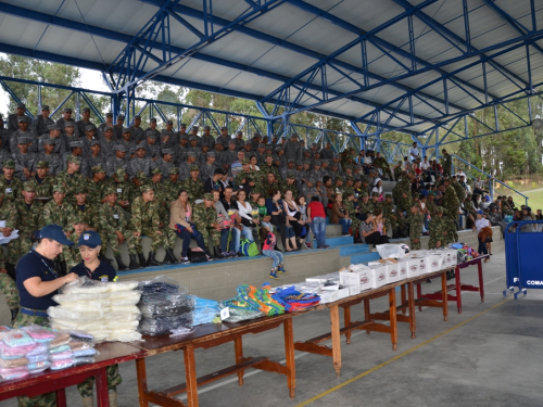 Soldados y sus familias recibieron atención médica en el Cacom No.5