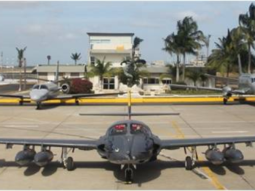 Aeronaves de CACOM-3 en completo alistamiento por fenómeno de la niña en el Caribe