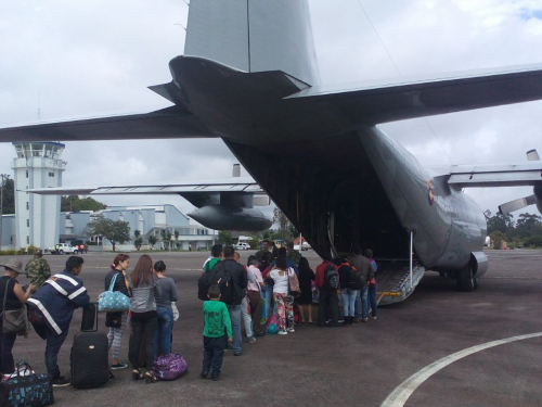 Aeronaves de CATAM realizan puente aéreo entre Popayán y Cali