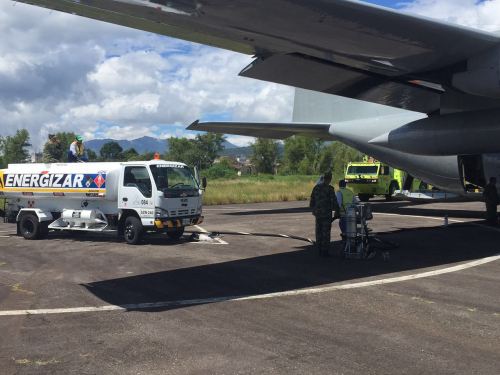 Operaciones de defueling en Popayán en apoyo a Fuerzas Militares