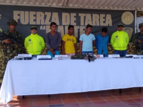 Capturados cuatro integrantes del Eln en Sur de Bolívar