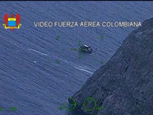 Fuerza Aérea Colombiana continúa misión de búsqueda en el Pacífico