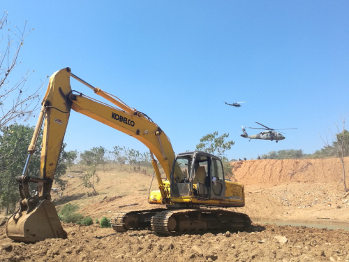 Operación conjunta contra la minería ilegal 