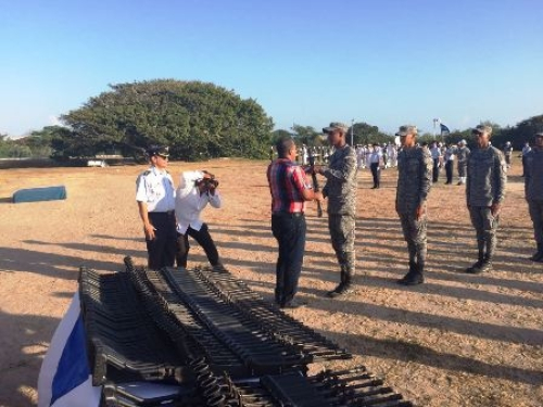 Soldados de la Fuerza Aérea Colombiana juraron defender la patria y la soberanía