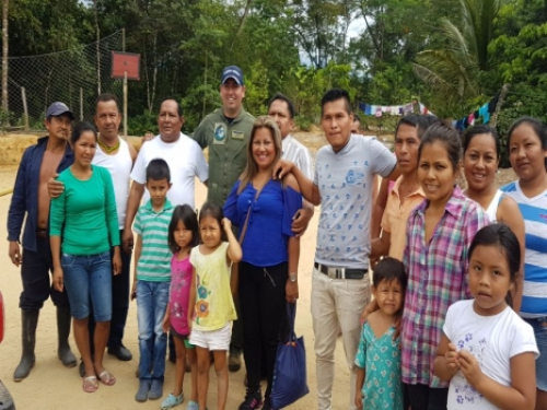 Fuerza Aérea estrechó lazos de unión con comunidad indígena