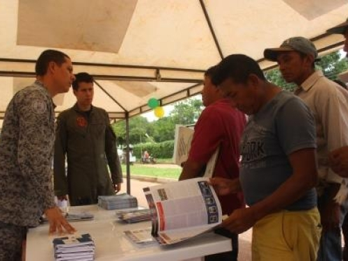 GAORI participa en feria institucional de servicios en Cumaribo Vichada