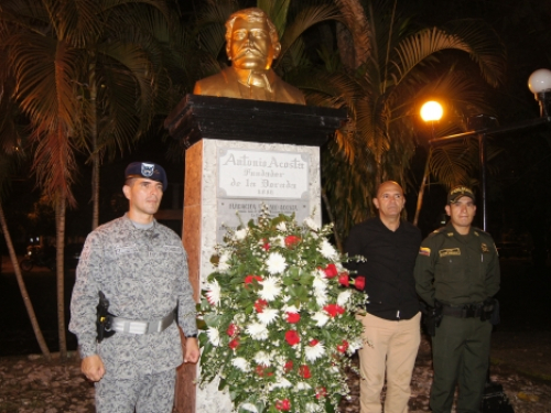 Comando Aéreo de Combate No. 1 acompaña a La Dorada Caldas en sus 94 años